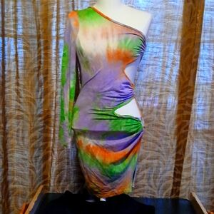 Sexy Tie Dye Dress Size Small